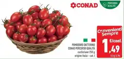 Conad Pomodoro datterino conad percorso qualità confezione origine Italia cat. I offerta