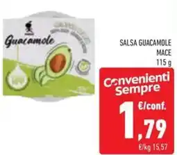 Conad Salsa guacamole mace offerta
