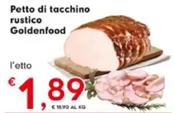 DeSpar Express Petto di tacchino rustico Goldenfood offerta