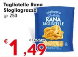 DeSpar Express Tagliatelle Rana Sfogliagrezza offerta