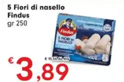 DeSpar Express 5 Fiori di nasello Findus offerta