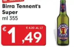 DeSpar Express Birra Tennent's Super offerta