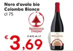 DeSpar Express Nero d'avola bio Colomba Bianca offerta