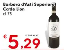 DeSpar Express Barbera d'Asti Superiore Ca'de Lion offerta