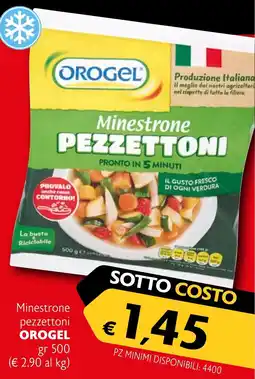 Eurospesa Minestrone pezzettoni OROGEL offerta