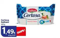 Sigma Certosa Galbani offerta