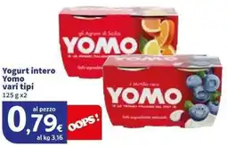 Sigma Yogurt intero Yomo offerta