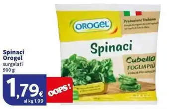 Sigma Spinaci Orogel offerta