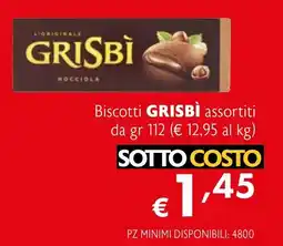 Eurospesa Biscotti GRISBÌ offerta