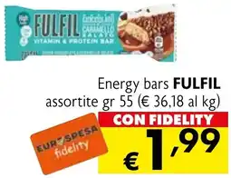 Eurospesa Energy bars FULFIL offerta