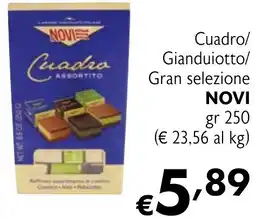 Eurospesa Cuadro/ Gianduiotto/ Gran selezione NOVI offerta