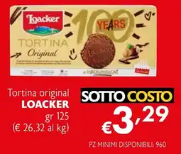 Eurospesa Tortina original LOACKER offerta
