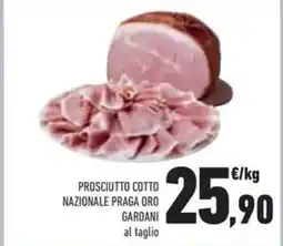 Conad Prosciutto cotto nazionale praga oro gardani al taglio offerta