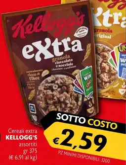 Eurospesa Cereali extra KELLOGG'S offerta