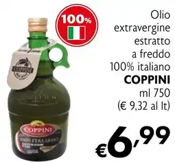 Eurospesa Olio extravergine estratto a freddo 100% italiano COPPINI offerta