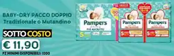 Eurospesa BABY-DRY PACCO DOPPIO Tradizionale o Mutandino offerta