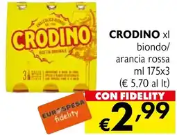 Eurospesa CRODINO xl biondo/ arancia rossa offerta
