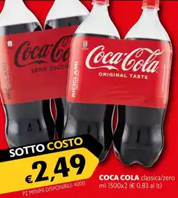 Eurospesa COCA COLA classica/zero offerta