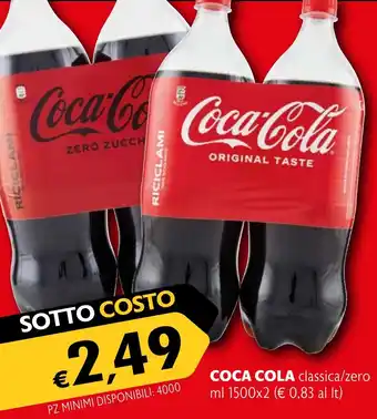 Eurospesa COCA COLA classica/zero offerta