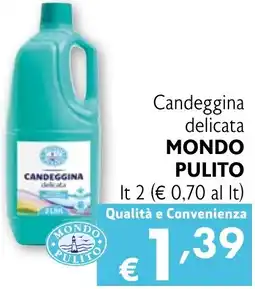 Eurospesa Candeggina delicata MONDO PULITO offerta
