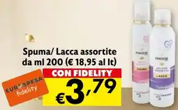 Eurospesa Spuma/Lacca offerta