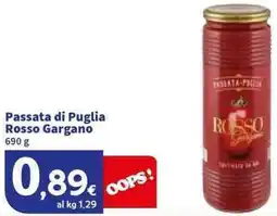 Sigma Passata di Puglia Rosso Gargano offerta