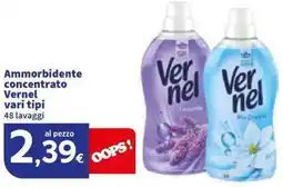 Sigma Ammorbidente concentrato Vernel offerta