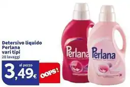 Sigma Detersivo liquido Perlana offerta