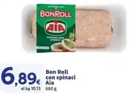 Sigma Bon Roll con spinaci Aia offerta