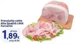 Sigma Prosciutto cotto Alta Qualità 1956 Ferrarini offerta