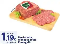 Sigma Mortadella di fegato cotta Fumagalli offerta