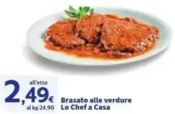 Sigma Brasato alle verdure Lo Chef a Casa offerta