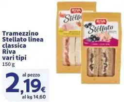 Sigma Tramezzino Stellato linea classica Riva offerta