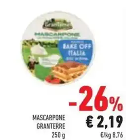 Conad Mascarpone granterre offerta