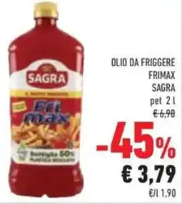 Conad Olio da friggere frimax SAGRA pet offerta