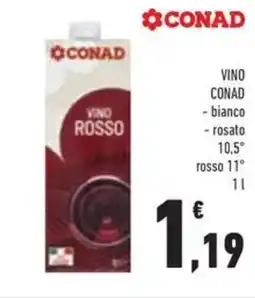 Conad Vino conad bianco rosato offerta