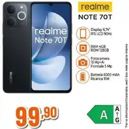 Expert realme Note 70T offerta