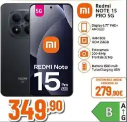 Expert Xiaomi Redmi NOTE 15 PRO 5G offerta