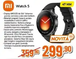 Expert Xiaomi Watch 5 offerta