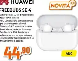 Expert Huawei freebuds SE 4 offerta