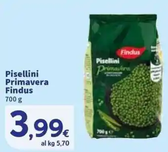 Sigma Pisellini Primavera Findus offerta