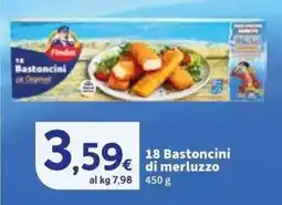 Sigma 18 Bastoncini di merluzzo offerta