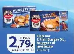 Sigma Fish Burger XL, Nuggets di merluzzo offerta