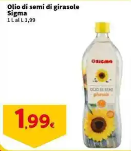 Sigma Olio di semi di girasole Sigma offerta