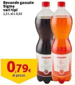 Sigma Bevande gassate Sigma offerta