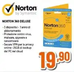 Expert Norton 360 deluxe offerta