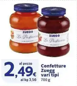 Sigma Confetture Zuegg offerta