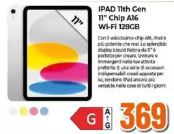 Expert IPAD 11th Gen 11" Chip A16 Wi-Fi 128GB offerta
