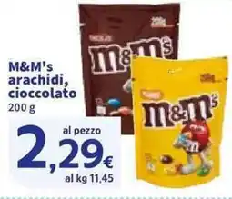 Sigma M&M's arachidi, cioccolato offerta