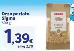 Sigma Orzo perlato Sigma offerta